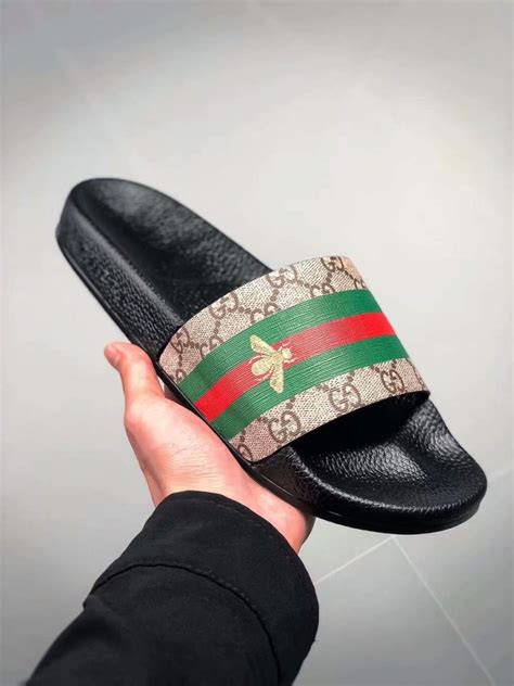 fake gucci slides gg|More.